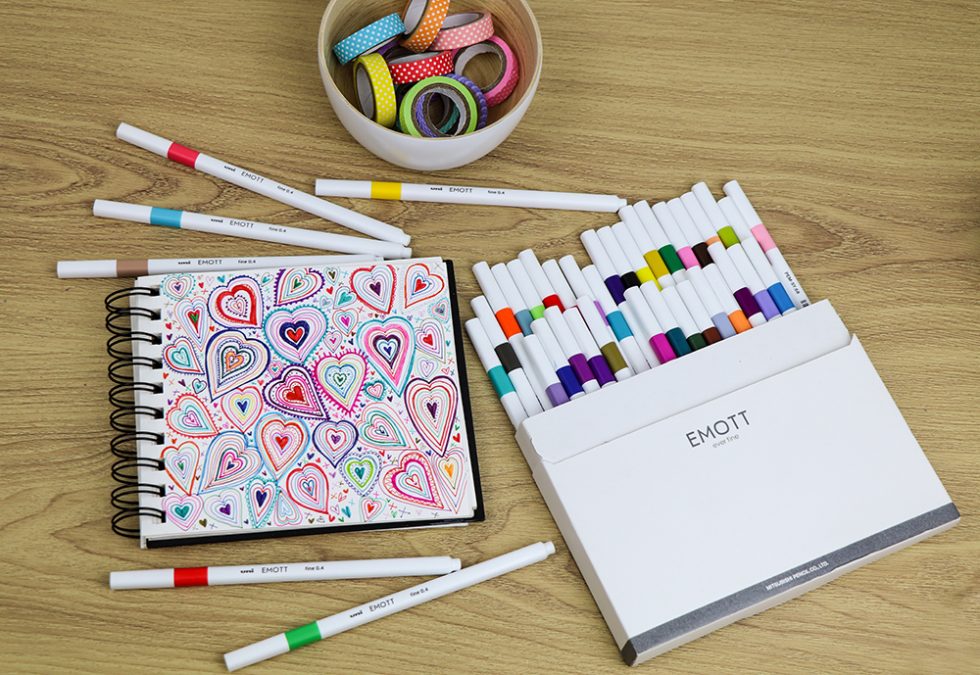 5 fab projects with EMOTT ever-fine markers