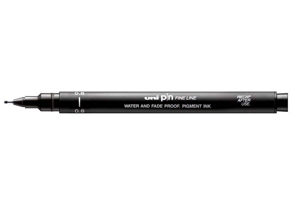uni PIN 0.8 Line Drawing Pen