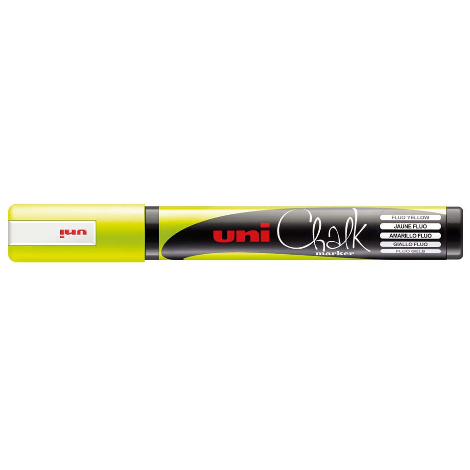Uni Chalk Marker PWE-5M Medium, 2.5 mm