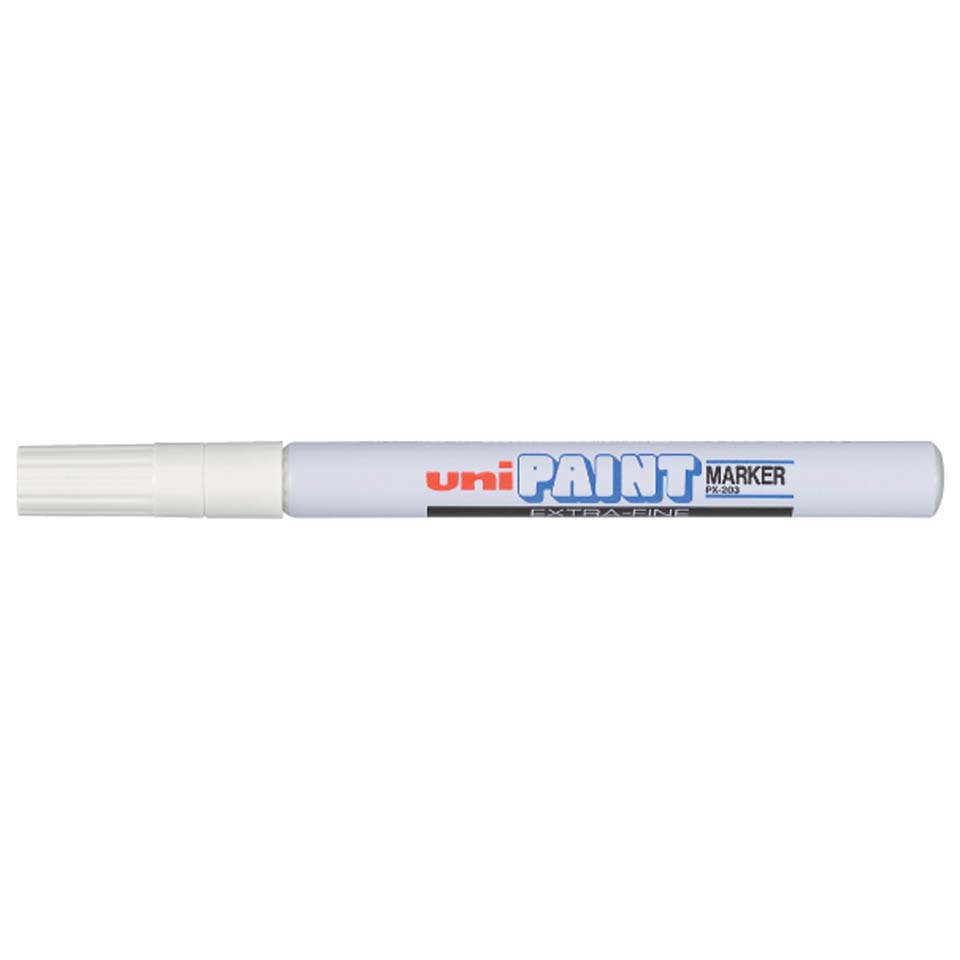 Uni-Ball PX-203 Paint Marker Extra Fine - White