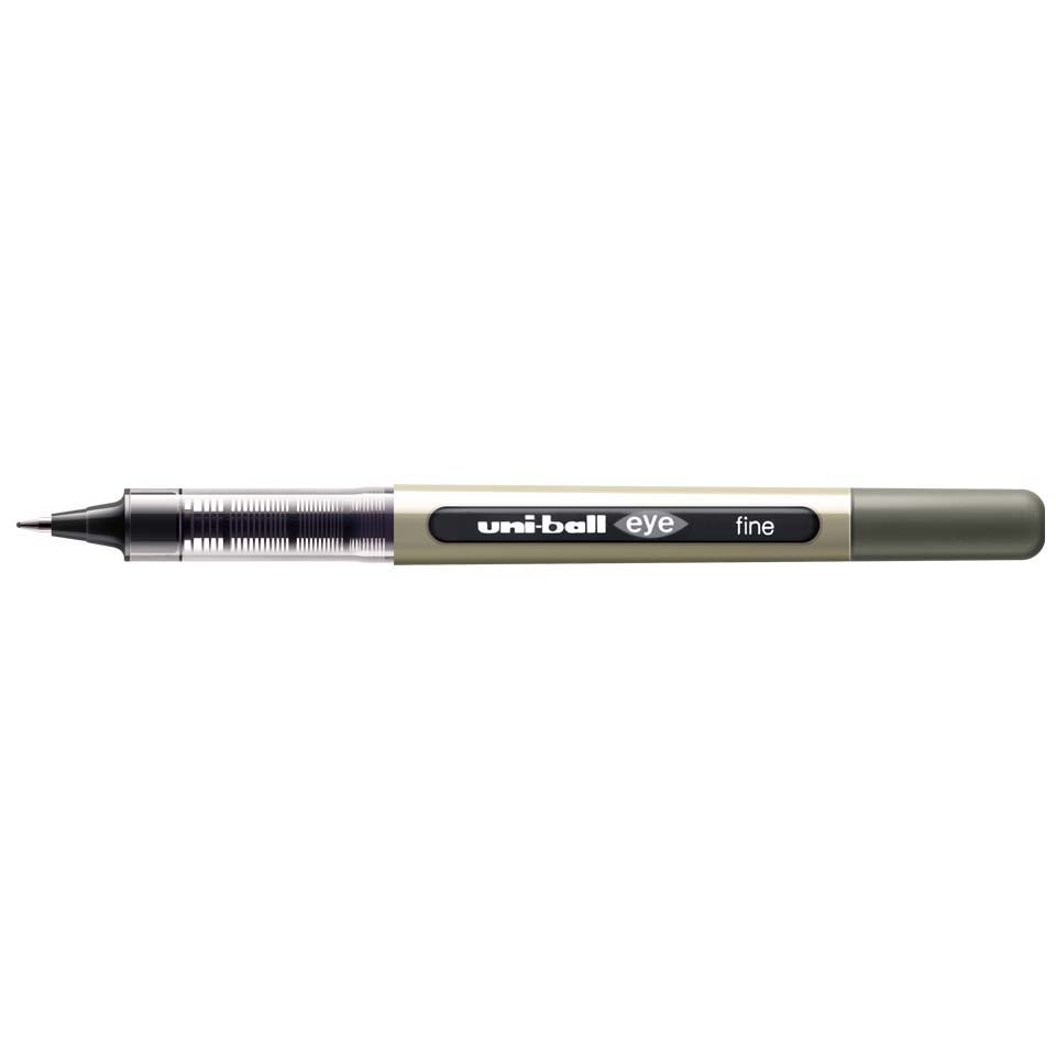 Uni-Ball - UB-157 Liquid Ink Rollerball Pens - 0.7mm Nib - Blue Ink - Pack  of 5