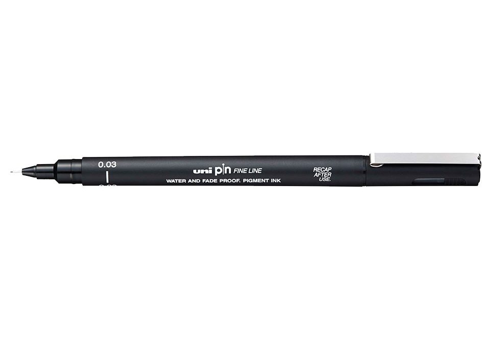 uni PIN 0.03 Line Drawing Pen