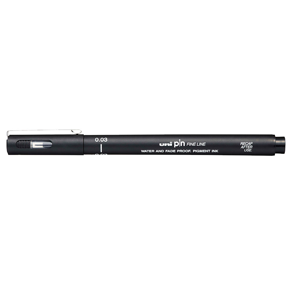 Uni PIN 05 Fine Liner Drawing Pen 0.5mm - Live in Colors