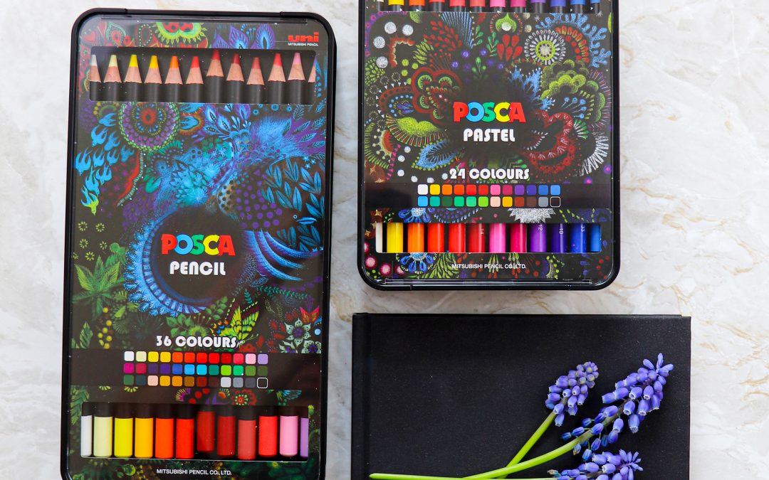 POSCA GIVES ARTISTS MORE CHOICE WITH NEW POSCA PENCILS AND POSCA PASTELS