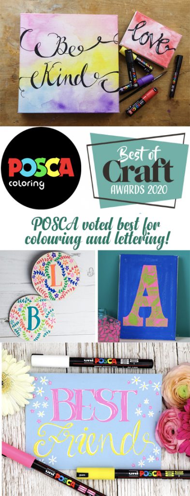 POSCA voted best for colouring and lettering
