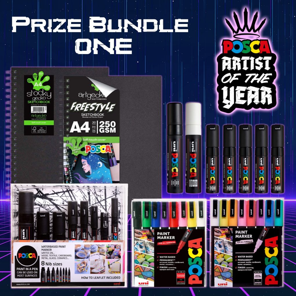 POSCA Artist of the Year monthly prize
