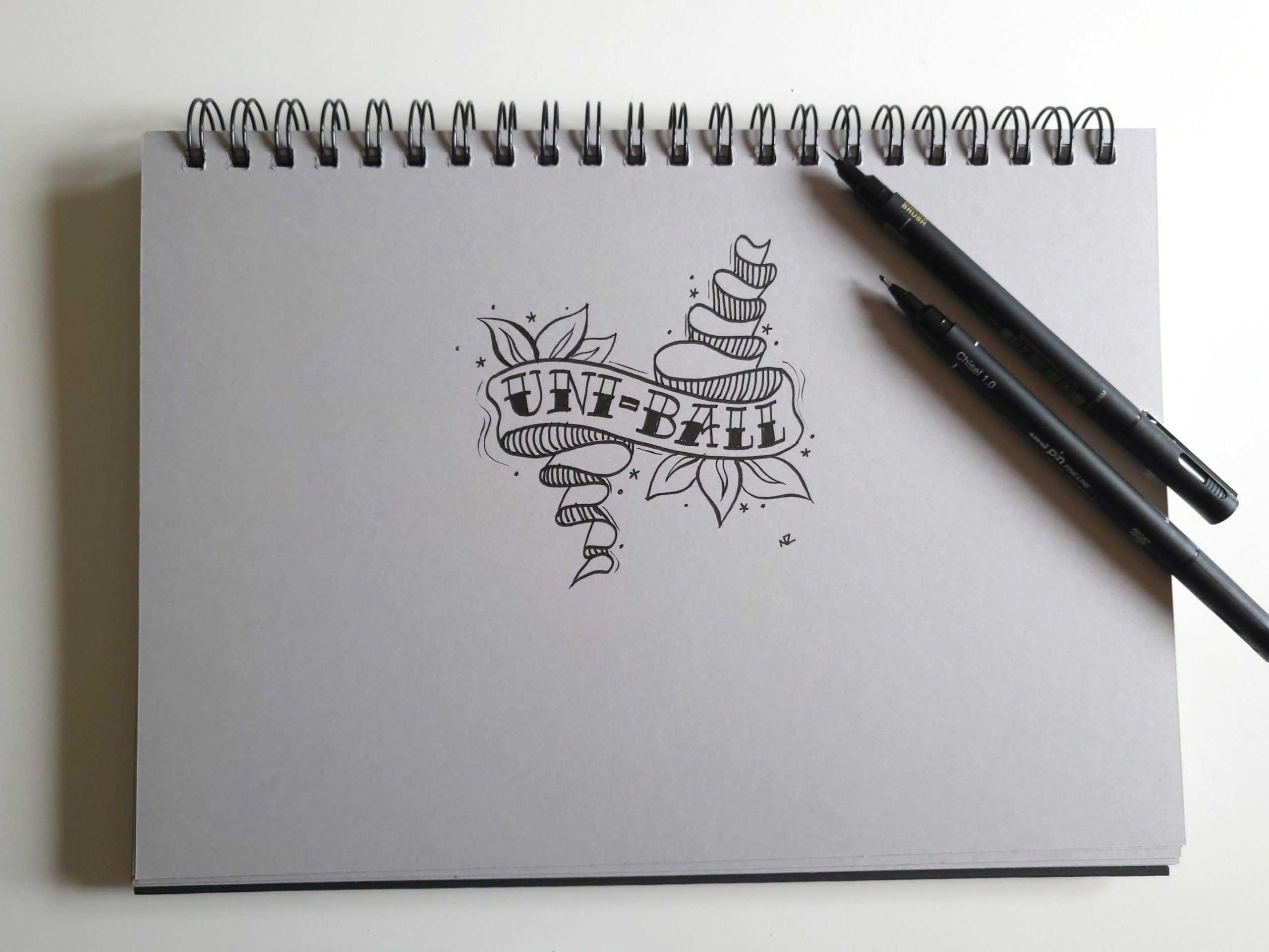 Doodle Art: Combining Black Ink and Gel Pens, Keren Duchan