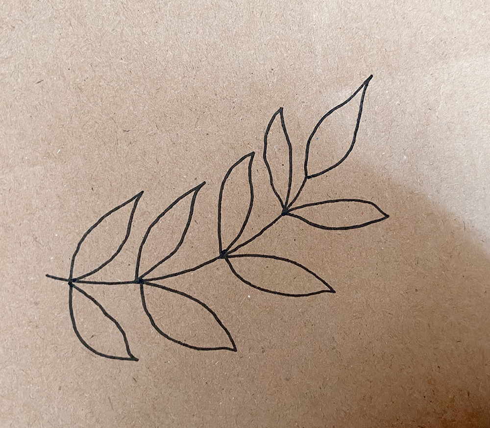 Botanical illustrations with uni-PIN