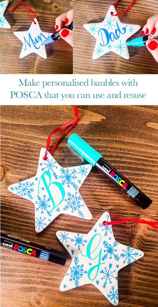 reusable gift tags with POSCA