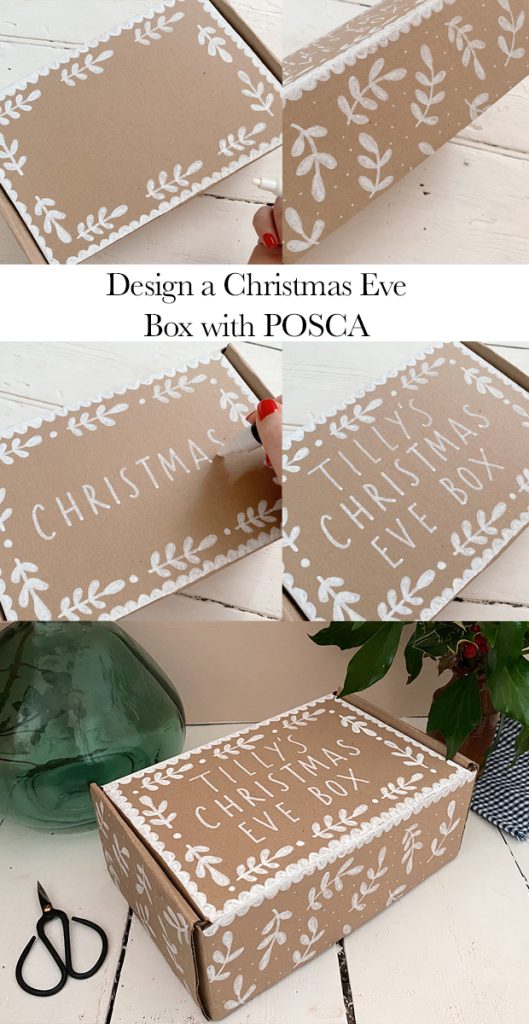 Create a Christmas Eve Box with POSCA