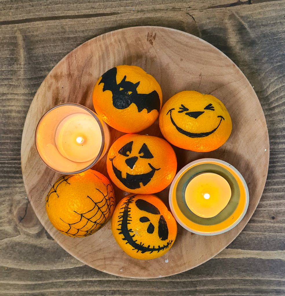 No carve pumpkin ideas with POSCA