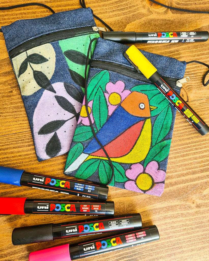 A Pretty Talent Blog: Using Posca Marker to draw a butterfly (step by step)  Card