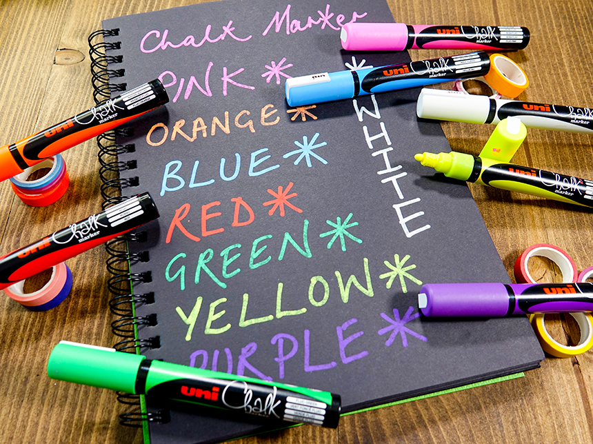 Metal Markers Range; Chalk Paint Pens & More